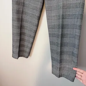 The Group by Babaton Aritzia Jimmy Pull On Flannel Pant Gray Plaid M thumbnail 3