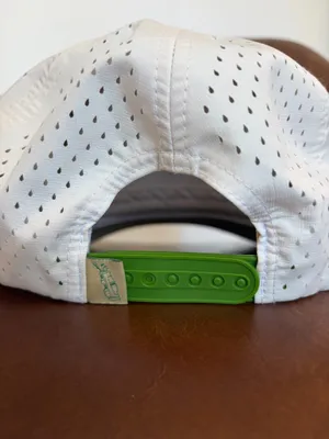 Bucks & Birdies Buck Boy Hat Adjustable Green and White Deer Buckboy Logo thumbnail 4