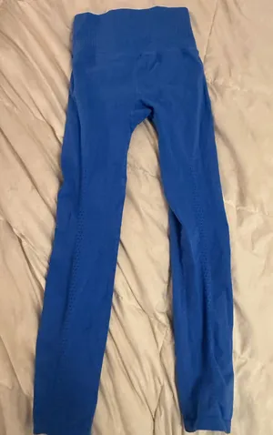 Free People Movement royal blue leggings thumbnail 1