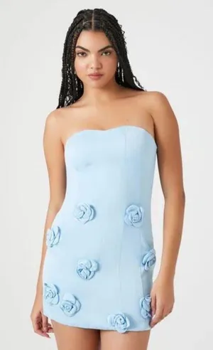 Forever 21 Flower Dress thumbnail 1