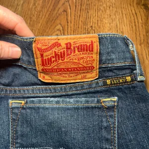 Y2K Lucky Brand‎ Zoe Straight Jeans Womens 0/25 Dungarees Hipster Low Rise Denim thumbnail 3