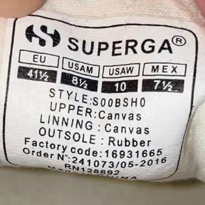 Superga USA Flag Sneakers Womens 10‎ Canvas Lace Up Americana Red White Blue thumbnail 8