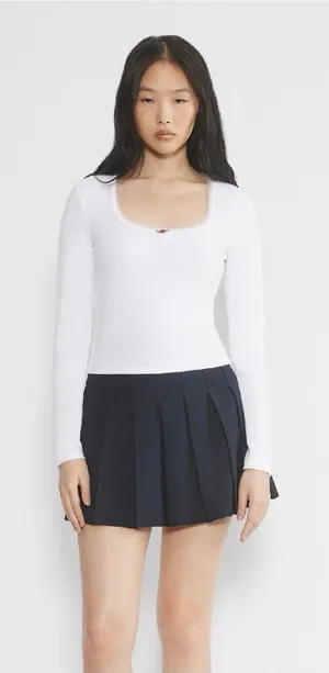 Aritzia Sunday Best BestHug Shortcake Longsleeve size XS thumbnail 1