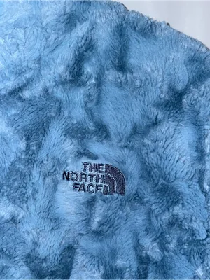 North Face Womens Insulated Reversible Jacket Sz Med Blue Warm Quilted Outerwear thumbnail 7
