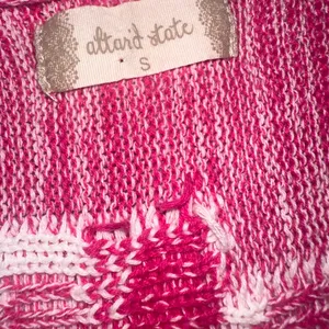 Altar’d State Pink Daisy Knit Sweater thumbnail 3