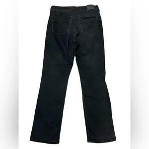 Levi's Dark Black Denim Jeans thumbnail 5