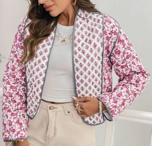 SheIn Frenchy Floral Print Shacket thumbnail 2
