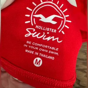 Hollister Women's Red Bikini top thumbnail 3