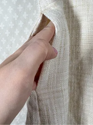 Abercrombie & Fitch Cream Knit‎ High Rise Trouser Shorts thumbnail 3