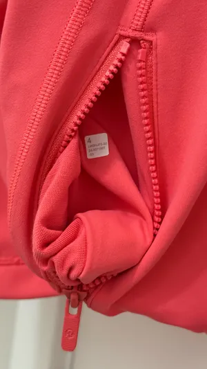 Lululemon Cropped Define Jacket Nulu Glaze Pink thumbnail 4