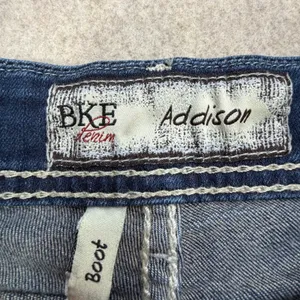 BKE Jeans Bootcut Womens 29R Addison Blue Denim Y2K Bling Western Cowgirl Boho thumbnail 3