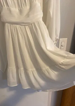 Forolav White Formal Sundress thumbnail 9