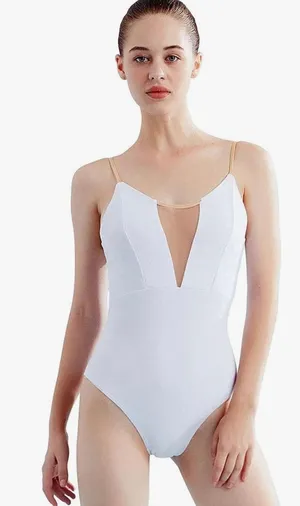 Women's Dance Leotards Camisole Cotton Ballet Bodysuit thumbnail 1