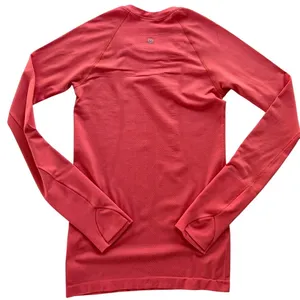 Lululemon Swiftly Tech Long-Sleeve Shirt 2.0 Sunset Orange Coral Size 4 thumbnail 6