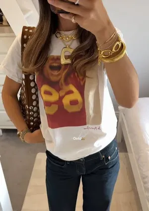 In Print We Trust 69 Baby Tee thumbnail 1
