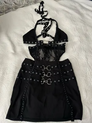 Sister Party Mini Dress Black thumbnail 1