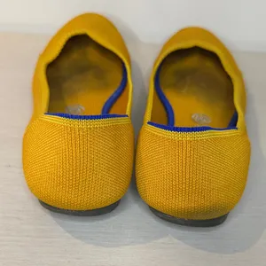 Rothy’s Yellow Rounded Toe Flats thumbnail 3
