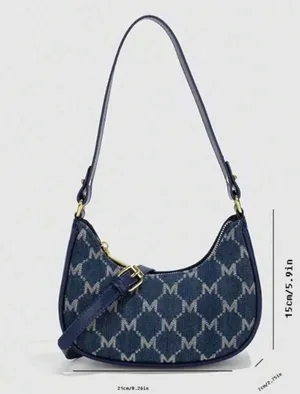 Blue Monogram Boutique Hand/Crossbody Bag thumbnail 2