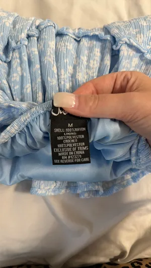 Blue dress Size M thumbnail 2