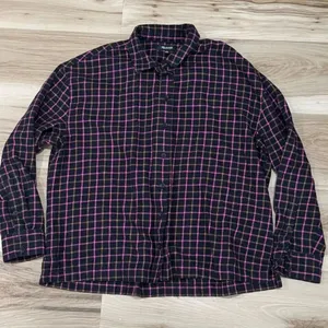 Madewell Flannel Westlake Shirt in Stoppard Plaid Women’s Small thumbnail 2