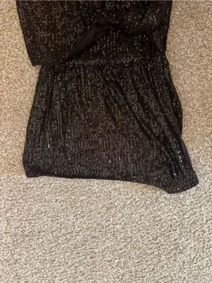 Hello Molly Black One-Shoulder Sequin Mini Dress thumbnail 5