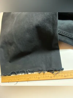 Zara Black High Waisted Career‎ Modest capsule Wide Leg Black Pants Normcore 10 thumbnail 4