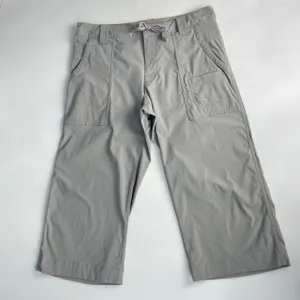 Lucy Capri Pants Athletic‎ Stretch Nylon Gray Women Size XS Cropped Pockets thumbnail 11
