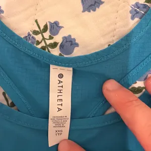 Athleta Tank Top Racerback Blue thumbnail 3