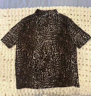 ZARA Cheetah Top thumbnail 1