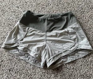 Amazon Green/gray athletic shorts thumbnail 1