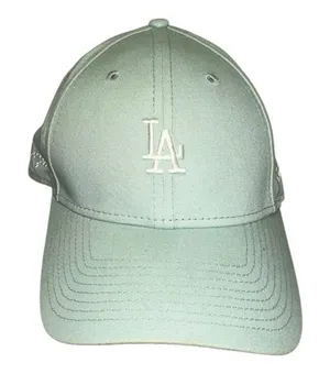 LA Dodgers New Era‎ 9FORTY Light Blue Adjustable Baseball Cap Hat thumbnail 1