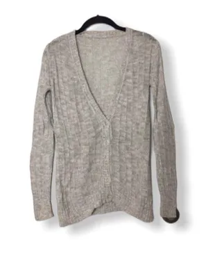Loose knit lightweight cardigan thumbnail 2
