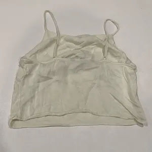 Zara Ivory Satin Cowl Neck Cami Top XS Minimalist Going Out Y2K thumbnail 3