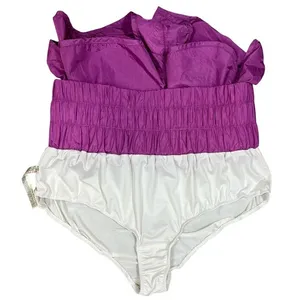 Free People FP Movement Way Home Shorts Large Violet Pink Athletic Lined Running thumbnail 4