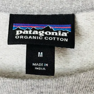 Patagonia Midweight Crew Gray Sweatshirt Size Medium thumbnail 4