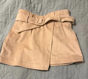 Zara Suede Shorts thumbnail 1