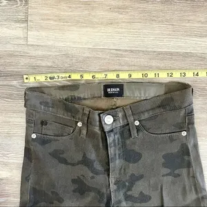 Hudson Nico super skinny midrise Camo glitter jeans thumbnail 10
