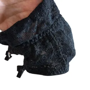 Victorias Secret Pink Black Lace Long line bralette Medium thumbnail 4