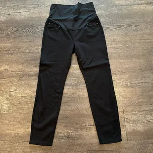 Liverpool 10 Reagan Black Maternity‎ Skinny Pant thumbnail 3