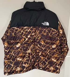 NWT The North Face Men’s Nuptse Puffer Down Jacket 96 Retro Coal Thunder Size XL thumbnail 2