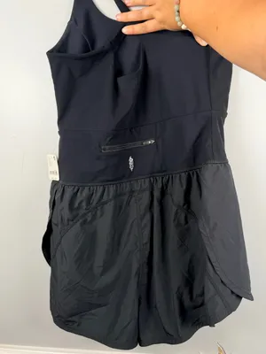 Free People Movement Righteous Women's Black Runsie New size large thumbnail 8
