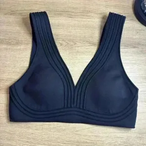 Lululemon Get in Line Bra Light Support, A/B Cups Black / Black thumbnail 1