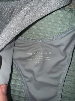 NWOT White Fox‎ Swim Explorer One Piece XS thumbnail 2