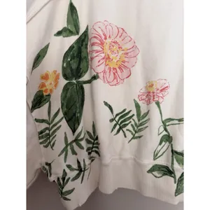 Free People Gaia Sweatshirt Floral Combo Women's Size XS thumbnail 11