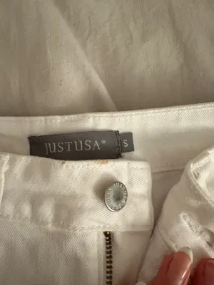 Just USA White Shorts thumbnail 2