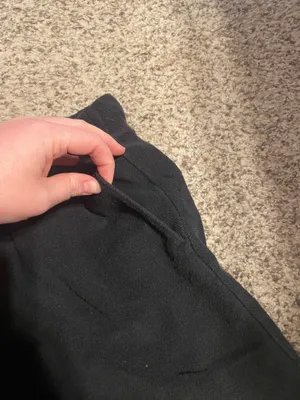 Black Women’s Terrycloth Boyfriend Shorts thumbnail 3
