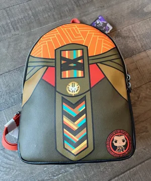 NWT Funko Marvel Black Panther Okoye 11" Mini Backpack (Target Exclusive)‎ Purse thumbnail 1