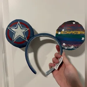BNWOT Disney America Chavez Mickey Ears thumbnail 2
