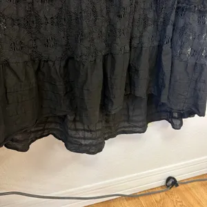 Y2K Go Gal Black Beaded Lace Halter Maxi Dress Whimsigoth Boho thumbnail 7