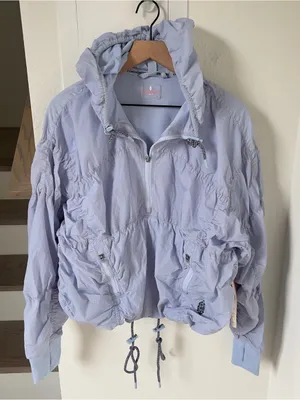 Free People FP Movement Happy Camper Colorblock Pullover in Lunar Bloom NWT thumbnail 3